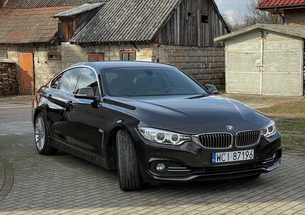 BMW Seria 4 cena 79900 przebieg: 163000, rok produkcji 2016 z Ciechanów małe 562